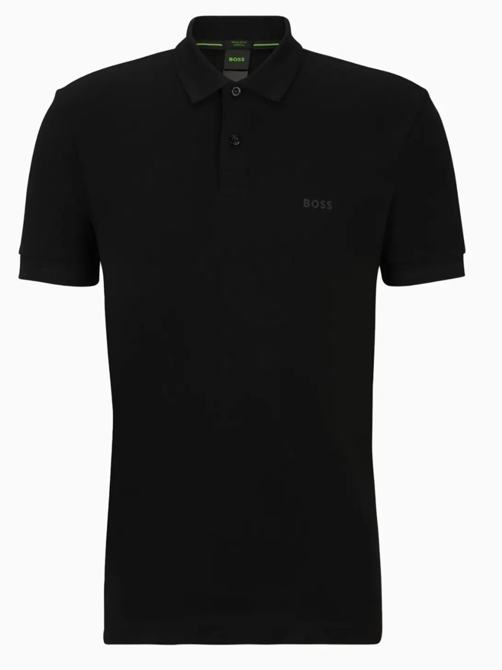BOSS Men's Black Polo Short Sleeve Shirt NWT